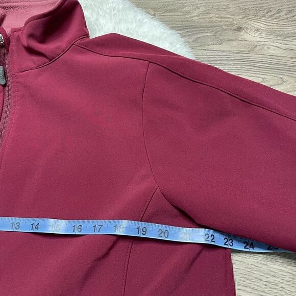 Cabelas Jacket Womens Size XL Reg Full Zip Mock Neck Fleece Lined Waterproof - Picture 9 of 10